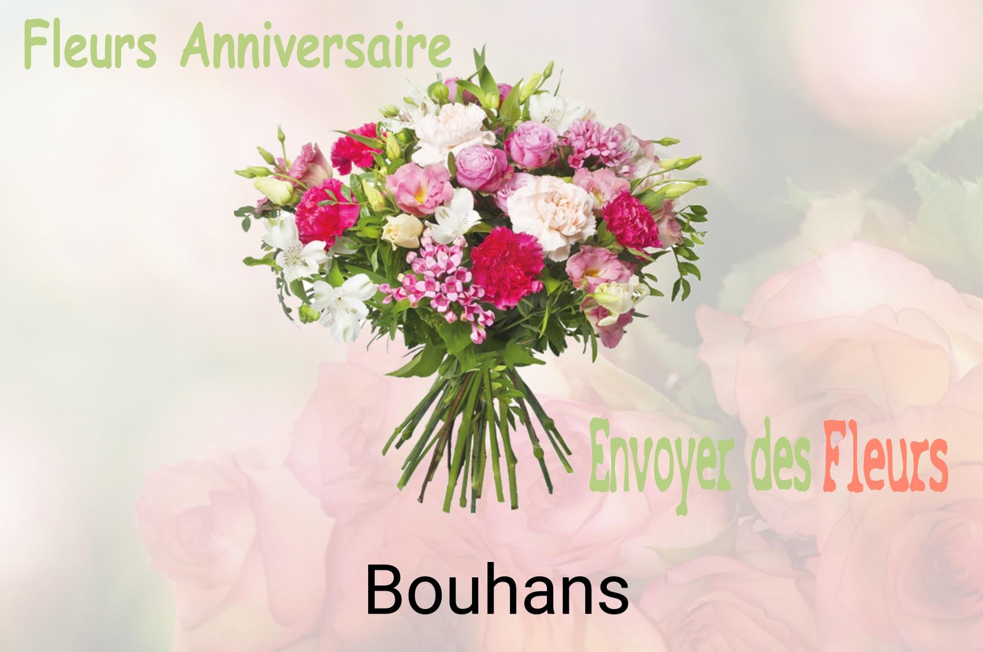 Bouquet de fleurs d’anniversaire livré à Bouhans